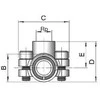 Balnas GEBO ANB , 1''1/4-3/4''