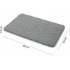 KILIMĖL VONIOS GEDY MOUSSE 50X80 PILK