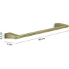 KABYKLA GEDY TONALE 45 CM MAT AUKSO SP