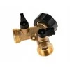 Geko Skirstytuvas 2 krypčių čiaupui GW3/4'' x 2 GZ3/4'' su rutuliniais vožtuvais (10/60)