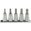 Geko 5el.komplektas kl.trzp.torx T25-50 3/8'' CRV( 10/30)