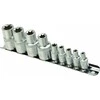 Geko 9EL.KPL.NASADEK TORX E4-16,1/4&amp;1/2" SĄRAŠE GECO(20) G10166 GECO