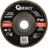 Geko atvartas diskas "SILICONE" 125mm P40 (G78411)