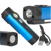 Geko Daugiafunkcis žibintuvėlis su magnetu + UV LED COB 5W 2000mAh 300lm IP54 – demonstracinė dėžutė (12/96)