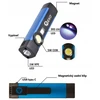 Geko Daugiafunkcis žibintuvėlis su magnetu + UV LED COB 5W 2000mAh 300lm IP54 – demonstracinė dėžutė (12/96)