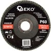 Geko Flap diskas "SILICONE" 125mm P60 GEKO PREMIUM (10/200)