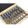 Geko grąžtų rinkinys 8 vnt. METALO IR MEDIENOS GRĄŽTAS HSS(10) G38115 GEKO