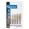 Geko HSS M3-M10 6 dalių šešiakampių srieginių grąžtų rinkinys (20/100)