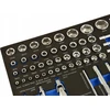Geko Kasetė- komplektas nasadek su grzechotkami 1/4''-1/2'' 80el.(3)