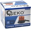Geko įspėjamoji lemputė 12/24V 130X100MM (50) G01832 GEKO