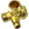 Geko kompresoriaus atbulinis vožtuvas 1/2''x3/8x1/4'' (G80308)