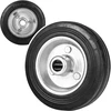 Geko Plieninis-guminis ratas 100mm 60kg (80) (5903418305505)