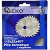 Pjūklo diskas GEKO D115x22mm 40 dantukų