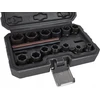 „Geko“ pažeistų varžtų galvučių rinkinys, 6–19 mm, 15 dalių (50)