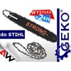 Geko kreipiamoji juosta 14''3/8`+2x grandinė 050 50 (G74011)