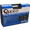 Geko Rinkinys AKCESORII I OSPRZĘTU (WIERTŁA BITY) 217EL. (3) G38113 GEKO