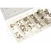 Geko Rinkinys NAKRĘTEK KOŁPAKOWYCH ZAMKNIĘTYCH 150SZT.(20) G02921 GEKO