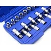 Geko Rinkinys NASADEK I BITÓW TORX 1/2" 19 SZT. (10) G13565 GEKO