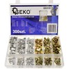 Kniedės Geko U02910; 300 vnt.
