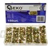 Geko Srieginės kniedės M3-M10 Plienas 150 vnt. komplektas