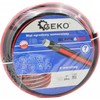 Geko sodo žarna WZMACNIANY Juodas&Raudonas 1'' 20M (1) G73698 GEKO
