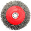 Geko šoninis besisukantis vielinis šepetys 115 mm plieno M14 (G00598)