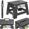 Geko STOŁEK-TABORET sulankstomas ANTYPOŚLIZGOWY 150kg NISKI