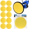 Geko Švitrinis popierius diskui – diskas su skylutėmis 225 mm P240 /žirafa/ (10/100/500)