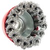 Geko Szczotka druciana czołowa pleciona 125mm/5''M14(30)