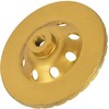 Geko turbo deimantinis šlifavimo diskas betonui 125 mm M14 (H00121)