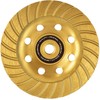 Geko turbo deimantinis šlifavimo diskas betonui 125 mm M14 (H00121)