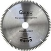 Geko Tarcza do aliuminio su widią 250mmx100Tx32mm + komplektas redukcji (25)