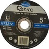 Geko tarcza do cięcia metalu Premium 125x1,2 Inox (G78212)
