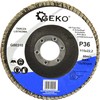 Geko plokštelinis šlifavimo diskas 115 mm P36 (G00310)
