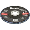 Geko Flap diskas ''CYRKON'' 125 mm P40 GEKO PREMIUM (10/200)