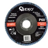 Geko Flap diskas ''CYRKON'' 125 mm P60 GEKO PREMIUM (10/200)