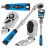 Geko Teleskopinis terkšlinis raktas 1/4" 210-278mm 72T CrV (60)