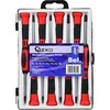TORX atsuktuvų rinkinys 8vnt. CRV. T5; T6; T7; T8; T9; T10; T15; T20 GEKO G30632