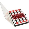 TORX atsuktuvų rinkinys 8vnt. CRV. T5; T6; T7; T8; T9; T10; T15; T20 GEKO G30632
