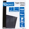 Geko Vandens pagrindo švitrinis popierius – lapas 230x280 mm P800 (50/1000)