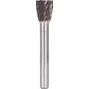 Geko volframo karbido metalo pjovimo dildė 12x12mm kotas 6mm (atvirkštinis kūginis) (300)