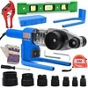 Geko Lituoklis plastikiniams vamzdžiams 16-63 mm LCD 1,5 kW