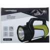 Geko Žibintuvėlis akumuliatorinė LED 10W 500lm 6500K IP44 4x18650 Li-ion 8000mAh powerbank GW-0030
