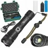 Geko XHP50 LED taktinis žibintuvėlis 15W 1800mAh 1500lm IPX8 (30)