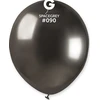 Grafito spalvos chromuotas balionas Spacegrey #090