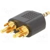 Gembird 3,5 mm kištukas - 2 x RCA kištukas