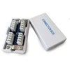 GEMBIRD NCA-LSAU5E-01 „Gembird“ RJ45/RJ45 linijinis jungiklis cat.5E, LSA (Krone), UTP, ekranuotas, sidabrinis