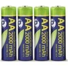 Gembird akumuliatorius AA/R6 2000mAh 4 vnt.