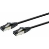 GEMBIRD PP8-LSZHCU-BK-10M S/FTP Kat. 8 LSZH patch laidas juodas 10m