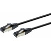 GEMBIRD PP8-LSZHCU-BK-1M S/FTP Kat. 8 LSZH pataisos laidas judas 1m